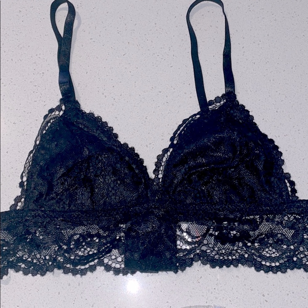 Knotty Knickers Lace Bralette - SMALL